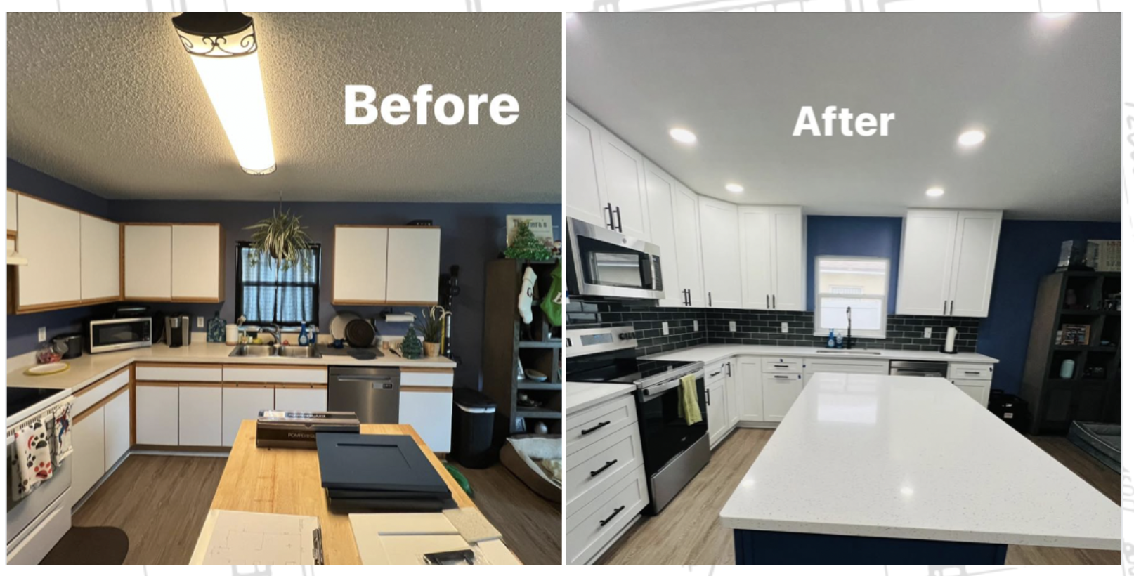 Contemporary Transitional Kitchen Remodel by Belair Inc. — Project 1 project photo